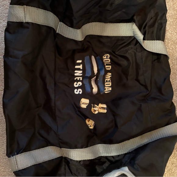 Black collapsing duffel bag - Picture 2 of 4